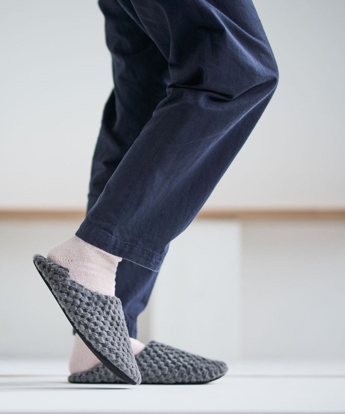 【ルームアンドスプール/LOOM&SPOOL】のGRS綿毛布ルームシューズ インテリア・キッズ・メンズ・レディースファッション・服の通販 founy(ファニー) https://founy.com/ ファッション Fashion レディースファッション Fashion for Women 軽量 Lightweight, Ultra Light シューズ Shoes, Footwear スリッパ Slippers, Room Shoes リラックス Relax, Relaxed Fit エレガント 上品 Elegant |ID: prp329100004671680 ipo3291000000034283779