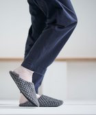 【ルームアンドスプール/LOOM&SPOOL】のGRS綿毛布ルームシューズ グレー|ID: prp329100004671680 ipo3291000000034283781