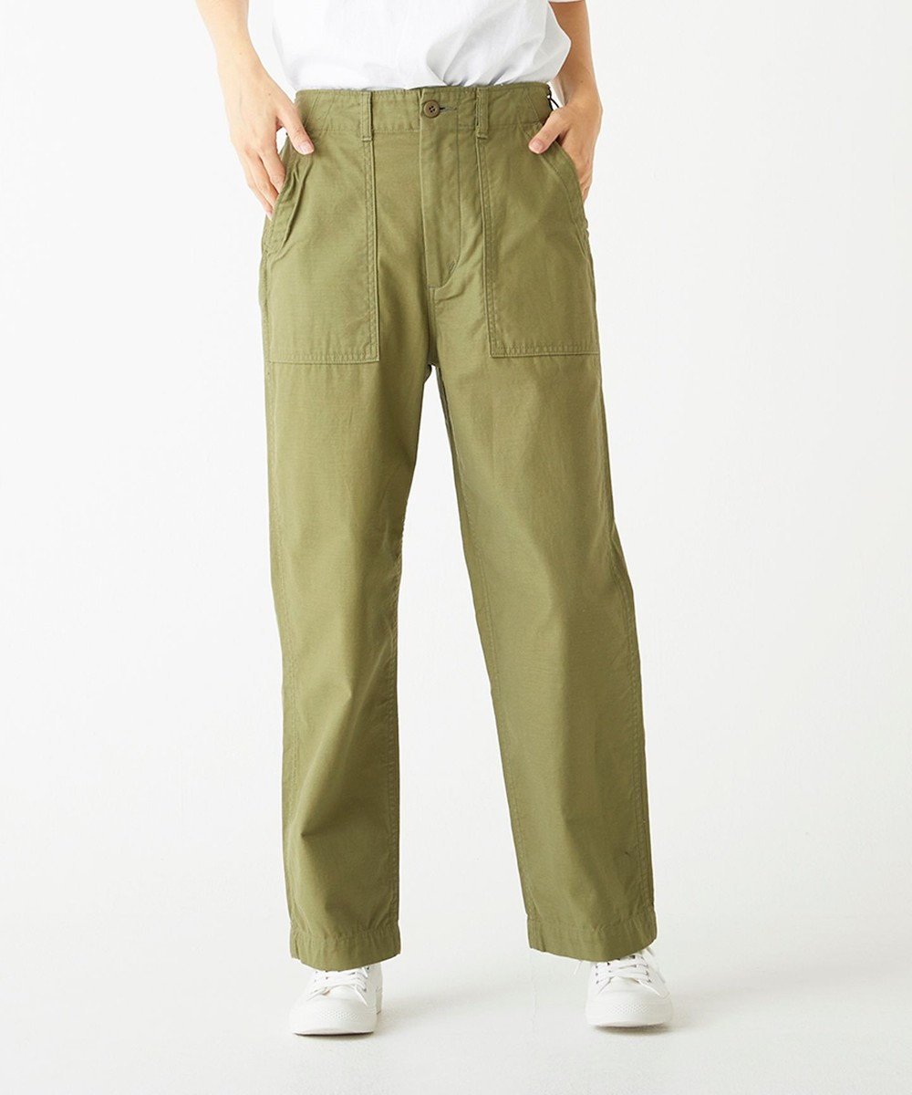 【サキュウ/caqu】の【洗える】classic baker pants クラシックストレートベーカーパンツ 人気、トレンドファッション・服の通販 founy(ファニー) 　ファッション　Fashion　レディースファッション　Fashion for Women　パンツ　Pants & Trousers　洗える　Machine Washable　カーゴパンツ　Cargo Pants, Utility Pants　サテン　Satin, Glossy Fabric　ジーンズ　Jeans, Denim Pants　A/W・秋冬　Autumn/Winter　S/S・春夏　SS, Spring/Summer, Warm Season　夏　Summer　 other-1|ID: prp329100004671698 ipo3291000000034283843