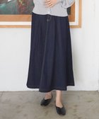 【サキュウ/caqu】の【洗える/軽量】FS long flare skirt ロングフレアデニムスカート rinse|ID: prp329100004671699 ipo3291000000034283850