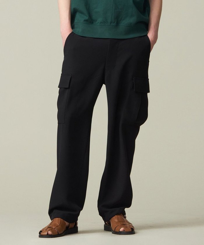 【ジェイプレスヨークストリート/J.PRESS YORK STREET】の【UNISEX】ジャージライクツイル カーゴパンツ インテリア・キッズ・メンズ・レディースファッション・服の通販 founy(ファニー) https://founy.com/ ファッション Fashion レディースファッション Fashion for Women パンツ Pants & Trousers ユニセックス Unisex, Genderless カーゴパンツ Cargo Pants, Utility Pants シューズ Shoes, Footwear ジャケット Jacket, Outerwear スピンドル Spindle, Drawcord ブルゾン Blouson, Bomber Jacket 夏 Summer 春 Spring S/S・春夏 SS, Spring/Summer, Warm Season |ID: prp329100004671701 ipo3291000000034283859