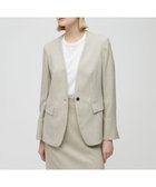 【ベイジ,/BEIGE,】のCAROLE / ノーカラージャケット Sand|ID: prp329100004671710 ipo3291000000034283132