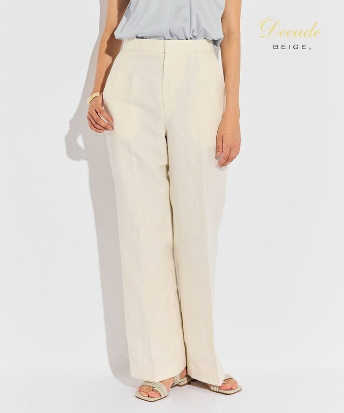 【ベイジ,/BEIGE,】のCAROLE / ワイドパンツ インテリア・キッズ・メンズ・レディースファッション・服の通販 founy(ファニー) https://founy.com/ ファッション Fashion レディースファッション Fashion for Women パンツ Pants & Trousers おすすめ Recommended / Our Picks ジャケット Jacket, Outerwear ストレッチ Stretch, Stretchy Fabric セットアップ Set-Up, Coordinated Outfit センター Center, Center Line ワイド Wide, Wide Fit 夏 Summer 春 Spring S/S・春夏 SS, Spring/Summer, Warm Season 洗える Machine Washable ビジネス 仕事 通勤 Business / Work / Commuting |ID: prp329100004671712 ipo3291000000034283134