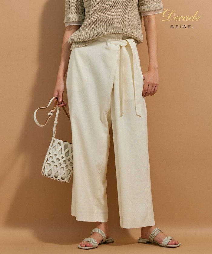 【ベイジ,/BEIGE,】のCAROLE / デザインパンツ インテリア・キッズ・メンズ・レディースファッション・服の通販 founy(ファニー) https://founy.com/ ファッション Fashion レディースファッション Fashion for Women パンツ Pants & Trousers おすすめ Recommended / Our Picks ジャケット Jacket, Outerwear ストレッチ Stretch, Stretchy Fabric フロント Front, Front Design ワイド Wide, Wide Fit 夏 Summer 春 Spring S/S・春夏 SS, Spring/Summer, Warm Season 洗える Machine Washable ビジネス 仕事 通勤 Business / Work / Commuting |ID: prp329100004671714 ipo3291000000034283138