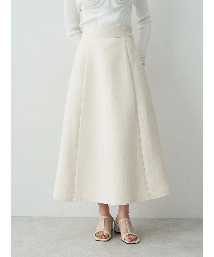 【イェッカ ヴェッカ/YECCA VECCA】のジオメ柄キルトジャガードスカート インテリア・キッズ・メンズ・レディースファッション・服の通販 founy(ファニー) https://founy.com/ ファッション Fashion レディースファッション Fashion for Women スカート Skirts エレガント 上品 Elegant フレア Flare, Flared ポケット Pocket, Pocket Detail 夏 Summer 春 Spring S/S・春夏 SS, Spring/Summer, Warm Season |ID: prp329100004671718 ipo3291000000034283146