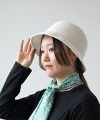 【石田製帽/ISHIDASEIBOU】のインディゴコットンブレード バケットハット ホワイト|ID: prp329100004671748 ipo3291000000034285079