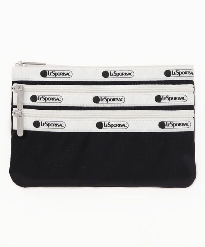 【レスポートサック/LeSportsac】の3ZIP COSMETIC/スペクテイターブラック インテリア・キッズ・メンズ・レディースファッション・服の通販 founy(ファニー) https://founy.com/ ファッション Fashion レディースファッション Fashion for Women ミニ財布・二つ折り財布 Wallets & Card Cases ポーチ&ミニバッグ Pouches & Mini Bags アウトドア Outdoor Clothing シンプル Simple, Minimal スポーツ Sports, Activewear スポーティ Sporty, Casual Athletic スリム Slim, Slim Fit 財布 Wallet, Purse トラベル Travel, Travel Gear 人気 Popular, Best Seller フラット Flat, Flat Shoes プリント Print, Printed Pattern ポケット Pocket, Pocket Detail ポーチ Pouch, Small Case 無地 Plain, Solid Color おすすめ Recommended / Our Picks 旅行 Travel ビジネス 仕事 通勤 Business / Work / Commuting |ID: prp329100004671760 ipo3291000000033771394