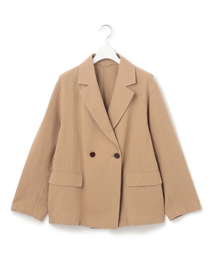 【ジェイプレスヨークストリート/J.PRESS YORK STREET】の【WOMEN】ワンウォッシュ リネンコットンジャケット インテリア・キッズ・メンズ・レディースファッション・服の通販 founy(ファニー) https://founy.com/ ファッション Fashion レディースファッション Fashion for Women アウター Coat / Outerwear Collection レディースジャケット・軽アウター Jackets テーラードジャケット / 通勤・きれいめスタイル Tailored Jackets & Blazers 春 Spring 洗える Machine Washable カーディガン Cardigan, Knitwear ジャケット Jacket, Outerwear リネン Linen, Linen Fabric リラックス Relax, Relaxed Fit S/S・春夏 SS, Spring/Summer, Warm Season 夏 Summer |ID: prp329100004671770 ipo3291000000033771429