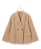 【ジェイプレスヨークストリート/J.PRESS YORK STREET】の【WOMEN】ワンウォッシュ リネンコットンジャケット ベージュ系|ID: prp329100004671770 ipo3291000000033771430