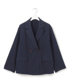 【ジェイプレスヨークストリート/J.PRESS YORK STREET】の【WOMEN】ワンウォッシュ リネンコットンジャケット ネイビー系|ID: prp329100004671770 ipo3291000000033771431