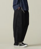 【ジェイプレスヨークストリート/J.PRESS YORK STREET】の【UNISEX】バギーフィットパンツ ブラック系|ID: prp329100004671776 ipo3291000000033771453