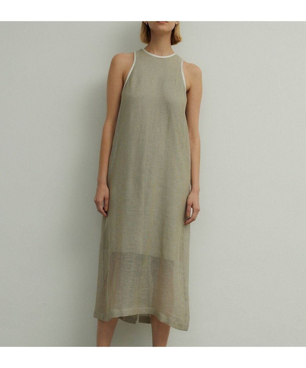 【ベイジ,/BEIGE,】のMATHIEU / レイヤードドレス 人気、トレンドファッション・服の通販 founy(ファニー) 　ファッション　Fashion　レディースファッション　Fashion for Women　ワンピース　Dresses　フォーマル・パーティードレス・結婚式用ドレス　Elegant & Casual Dresses　おすすめ　Recommended / Our Picks　アンダー　Underwear Essentials　エレガント 上品　Elegant　カーディガン　Cardigan, Knitwear　サテン　Satin, Glossy Fabric　シアー　Sheer, See-Through　トリミング　Trimming, Decorative Edge　トレンド　Trend, Trending Now　ドレス　Dress, One-Piece　マニッシュ　Mannish, Boyish　リネン　Linen, Linen Fabric　夏　Summer　春　Spring　S/S・春夏　SS, Spring/Summer, Warm Season　 other-1|ID: prp329100004671794 ipo3291000000033771498