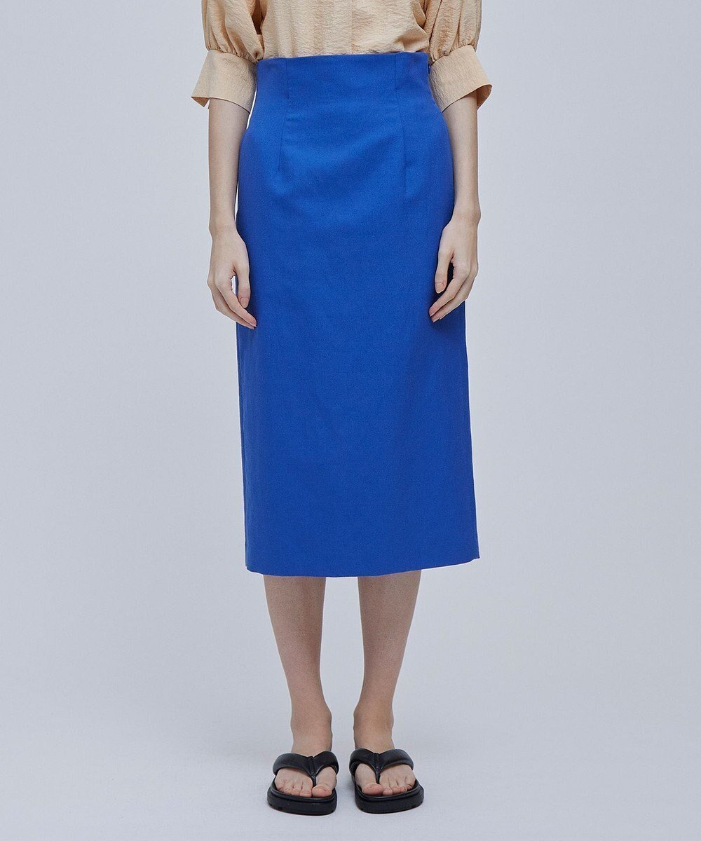 【ベイジ,/BEIGE,】の【Precious 6月号掲載】CLAUDE / Iラインスカート インテリア・キッズ・メンズ・レディースファッション・服の通販 founy(ファニー) 　雑誌掲載アイテム　Magazine Picks & Fashion Features　ファッション雑誌　Fashion Magazines　プレシャス　Precious　ファッション　Fashion　レディースファッション　Fashion for Women　スカート　Skirts　6月号　June Issue, Jun. Edition　エレガント 上品　Elegant　サスペンダー　Suspenders, Braces　シンプル　Simple, Minimal　スラックス　Slacks, Dress Pants　ペンシル　Pencil, Pencil Skirt　メンズ　Men's, Menswear　リネン　Linen, Linen Fabric　ビジネス 仕事 通勤　Business / Work / Commuting　夏　Summer　春　Spring　S/S・春夏　SS, Spring/Summer, Warm Season　雑誌　Magazine, Fashion Magazine　Blue|ID: prp329100004671797 ipo3291000000034284005