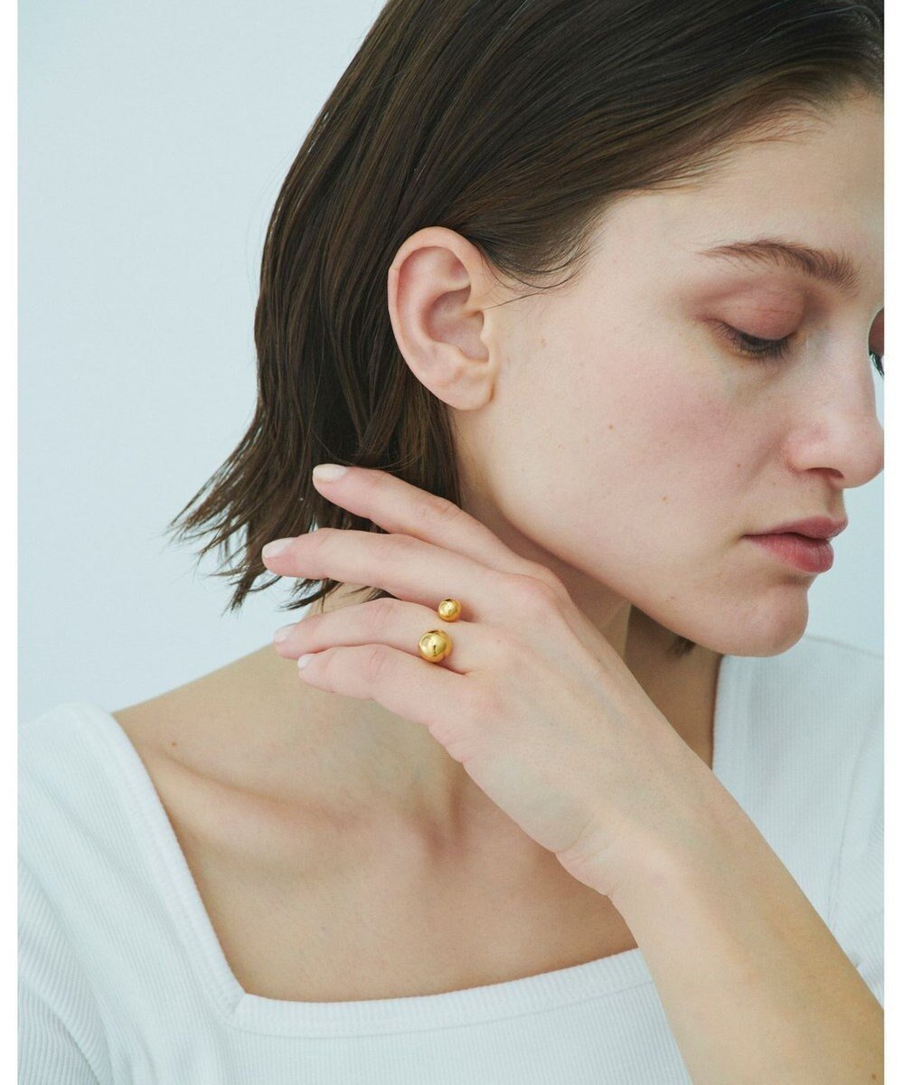 【ネイヴ/NAVE】の【AFFECT】ダブルボールリング 人気、トレンドファッション・服の通販 founy(ファニー) 　ファッション　Fashion　レディースファッション　Fashion for Women　アクセサリー　Fashion Accessories　コーティング　Coating, Coated Finish　シルバー　Silver, Metallic Silver　メタル　Metal, Metal Parts　 other-1|ID: prp329100004671961 ipo3291000000033771784
