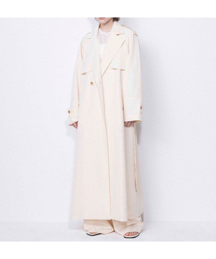 【ネイヴ/NAVE】の【ReNAVE・セットアップ可/撥水加工/防シワ】ポリエステルタッサー コート インテリア・キッズ・メンズ・レディースファッション・服の通販 founy(ファニー) https://founy.com/ ファッション Fashion レディースファッション Fashion for Women アウター Coat / Outerwear Collection コート・ロングコート・ピーコート Long Coats, Peacoats & More レディースジャケット・軽アウター Jackets トレンチコート / 春秋の定番アウター Trench Coats 春 Spring 軽量 Lightweight, Ultra Light ジャケット Jacket, Outerwear セットアップ Set-Up, Coordinated Outfit S/S・春夏 SS, Spring/Summer, Warm Season 夏 Summer |ID: prp329100004672051 ipo3291000000035570913