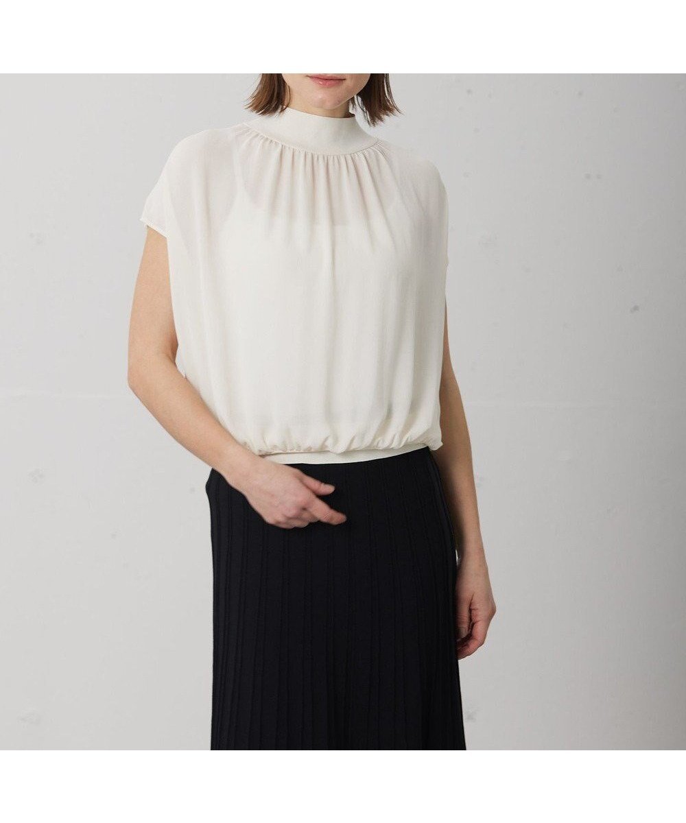 【ベイジ,/BEIGE,】の【WEB限定】MONSTERA / ニットブラウス インテリア・キッズ・メンズ・レディースファッション・服の通販 founy(ファニー) 　ファッション　Fashion　レディースファッション　Fashion for Women　トップス・カットソー　Cut & Sew Tops　ニット　Knit Tops & Sweaters　シャツ・ブラウス・オフィスカジュアル　Elegant Blouses & Button-Ups　セーター　Sweater, Knitwear　夏　Summer　春　Spring　S/S・春夏　SS, Spring/Summer, Warm Season　Ecru|ID: prp329100004672087 ipo3291000000034284613