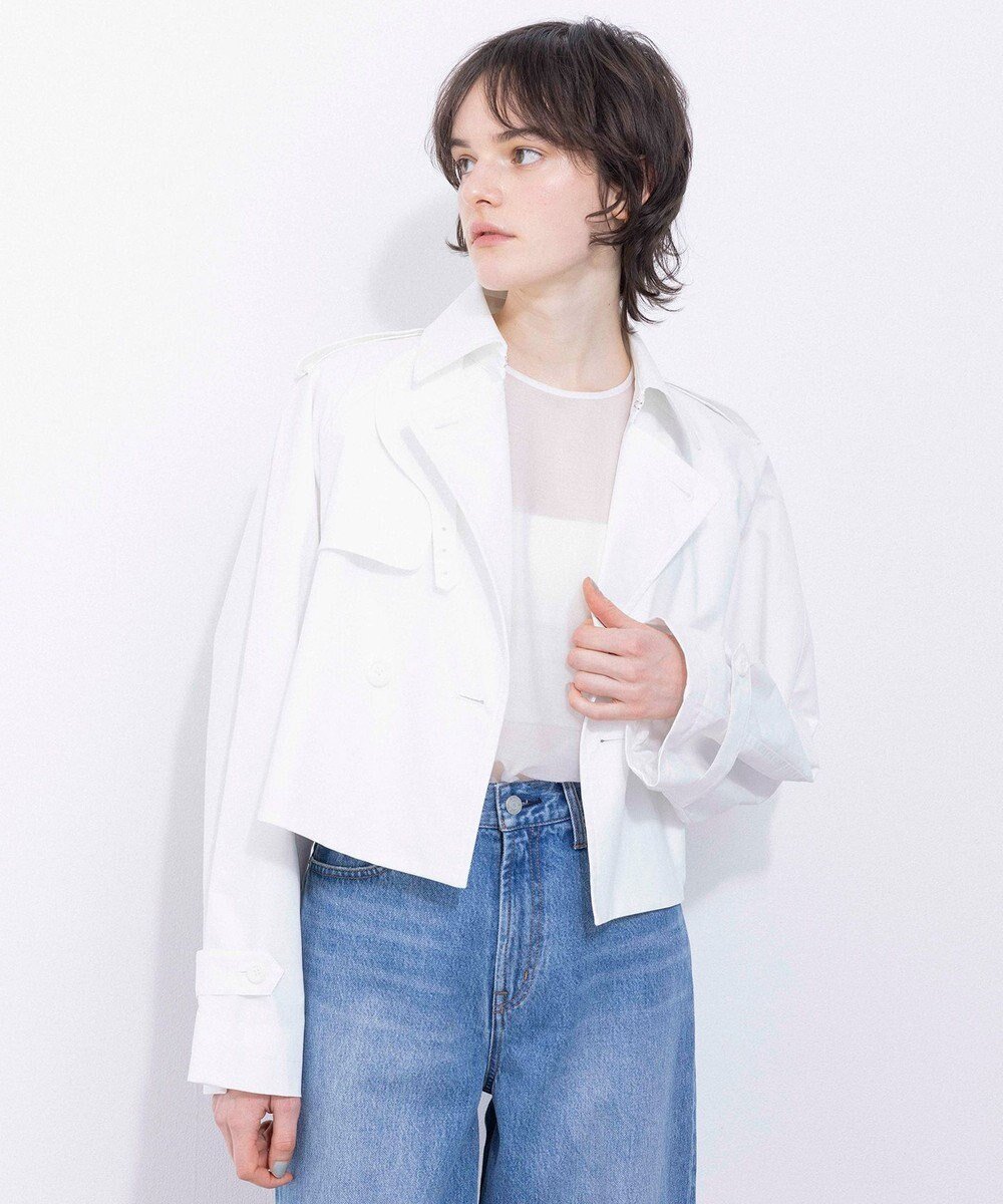【ネイヴ/NAVE】の【Nave・撥水加工】ショートトレンチ ジャケット 人気、トレンドファッション・服の通販 founy(ファニー) 　ファッション　Fashion　レディースファッション　Fashion for Women　アウター　Coat / Outerwear Collection　コート・ロングコート・ピーコート　Long Coats, Peacoats & More　レディースジャケット・軽アウター　Jackets　トレンチコート / 春秋の定番アウター　Trench Coats　インナー　Innerwear　ショート　Short, Short Length　ジャケット　Jacket, Outerwear　トレンチ　Trench, Trench Coat　夏　Summer　S/S・春夏　SS, Spring/Summer, Warm Season　A/W・秋冬　Autumn/Winter　防寒　Cold Protection, Winter-Ready　 other-1|ID: prp329100004672151 ipo3291000000033772664