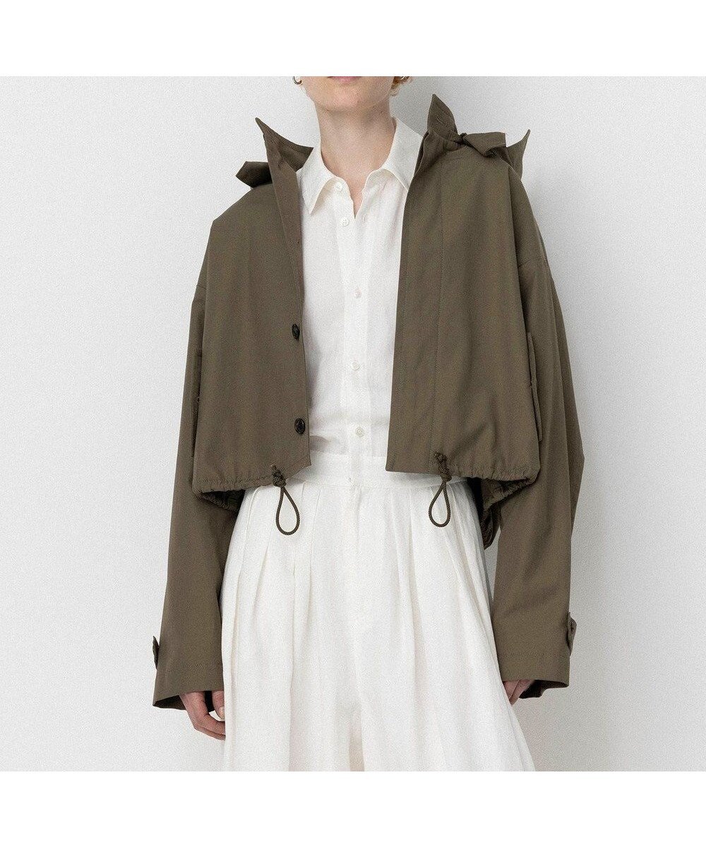 【ネイヴ/NAVE】の【Nave・撥水加工】オーガニックギャバ ジャケット 人気、トレンドファッション・服の通販 founy(ファニー) 　ファッション　Fashion　レディースファッション　Fashion for Women　アウター　Coat / Outerwear Collection　コート・ロングコート・ピーコート　Long Coats, Peacoats & More　レディースジャケット・軽アウター　Jackets　モッズコート・ミリタリー風アウター　Mods & Field Coats　ショート　Short, Short Length　ジャケット　Jacket, Outerwear　ドローコード　Drawcord, Drawstring Cord　バランス　Balance, Style Balance　ブルゾン　Blouson, Bomber Jacket　ミリタリー　Military, Army Style　モッズコート　Mods Coat, Military Parka　夏　Summer　S/S・春夏　SS, Spring/Summer, Warm Season　A/W・秋冬　Autumn/Winter　 other-1|ID: prp329100004672155 ipo3291000000033772680
