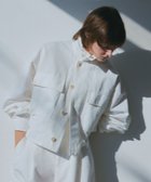 【ネイヴ/NAVE】の【ReNAVE・セットアップ可/洗える】コットンリネンカルゼ ショートジャケット 人気、トレンドファッション・服の通販 founy(ファニー) ファッション Fashion レディースファッション Fashion for Women アウター Coat / Outerwear Collection コート・ロングコート・ピーコート Long Coats, Peacoats & More レディースジャケット・軽アウター Jackets モッズコート・ミリタリー風アウター Mods & Field Coats 春 Spring 洗える Machine Washable ショート Short, Short Length ジャケット Jacket, Outerwear セットアップ Set-Up, Coordinated Outfit ポケット Pocket, Pocket Detail 羽織 Haori, Light Jacket ミリタリー Military, Army Style モッズコート Mods Coat, Military Parka リネン Linen, Linen Fabric ロング Long, Long-Length S/S・春夏 SS, Spring/Summer, Warm Season 夏 Summer thumbnail ホワイト系|ID: prp329100004672156 ipo3291000000034284897