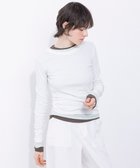 【ネイヴ/NAVE】の【Nave・洗える】ガーゼフライス ロングスリーブ ホワイト系|ID: prp329100004672165 ipo3291000000034284925