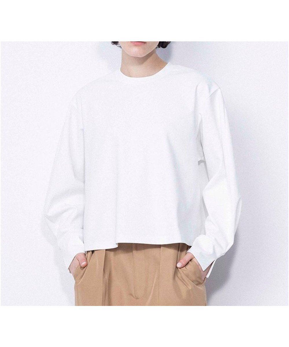 【ネイヴ/NAVE】の【ReNAVE・洗える/接触冷感/UVケア】ライトポンチ ロングスリーブ 人気、トレンドファッション・服の通販 founy(ファニー) 　ファッション　Fashion　レディースファッション　Fashion for Women　トップス・カットソー　Cut & Sew Tops　シャツ・ブラウス・オフィスカジュアル　Elegant Blouses & Button-Ups　ロングTシャツ・Tシャツ　Longline T-Shirts & Tees　カットソー・ベーシックTシャツ　Cut-and-Sewn Tops / Stretch Tees & Basics　カットソー　Cut and Sewn Top　ストレッチ　Stretch, Stretchy Fabric　スリーブ　Sleeve, Long Sleeve / Short Sleeve　ロング　Long, Long-Length　夏　Summer　春　Spring　S/S・春夏　SS, Spring/Summer, Warm Season　洗える　Machine Washable　 other-1|ID: prp329100004672178 ipo3291000000033772771
