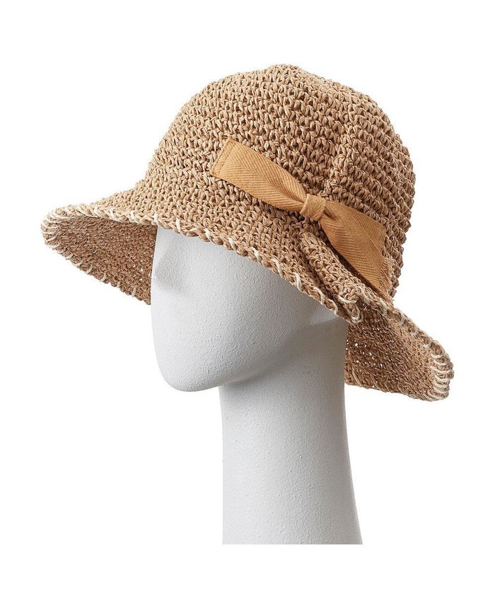 【ムーンバット/MOONBAT】のestaa ペーパー透かし編み コードクロッシェ/サイズ調整可 インテリア・キッズ・メンズ・レディースファッション・服の通販 founy(ファニー) https://founy.com/ ファッション Fashion レディースファッション Fashion for Women キャップ&ハット Hats & Caps ペーパー Paper, Kraft Paper 傘 Umbrella, Parasol 帽子 Hat, Headwear 透かし Cut-Out, Lacework |ID: prp329100004672231 ipo3291000000034286660