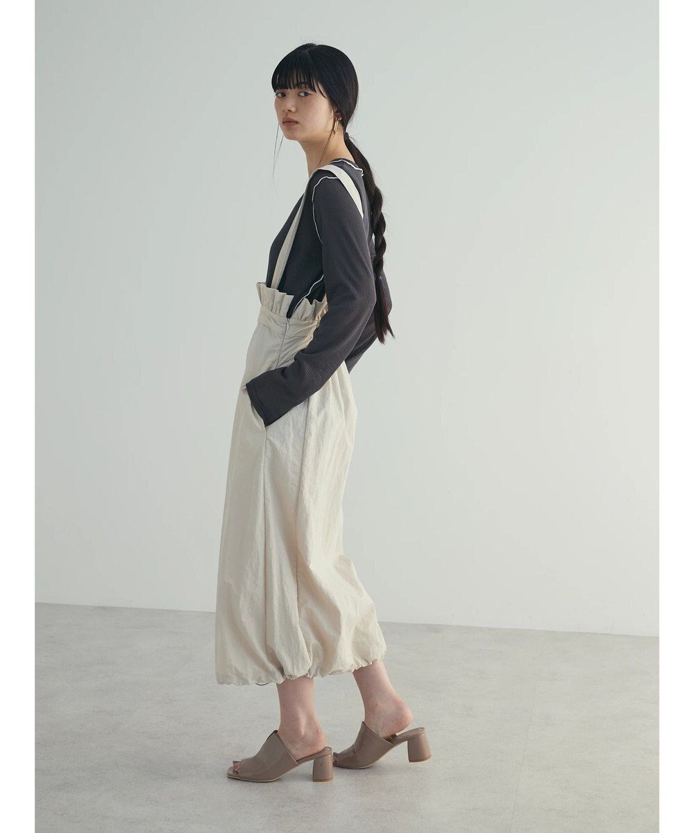 【グリーンパークス/Green Parks】のarmonia. サスペンダー付きスカート インテリア・キッズ・メンズ・レディースファッション・服の通販 founy(ファニー) 　ファッション　Fashion　レディースファッション　Fashion for Women　スカート　Skirts　2024年　2024　2024春夏・S/S　Spring/Summer 2024 SS24　おすすめ　Recommended / Our Picks　イタリア　Italy　カットソー　Cut and Sewn Top　サスペンダー　Suspenders, Braces　シンプル　Simple, Minimal　フリル　Frill, Ruffle　ポケット　Pocket, Pocket Detail　夏　Summer　春　Spring　S/S・春夏　SS, Spring/Summer, Warm Season　Ivory|ID: prp329100004672272 ipo3291000000033773099