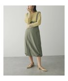 【グリーンパークス/Green Parks】のarmonia. サスペンダー付きスカート Khaki|ID: prp329100004672272 ipo3291000000034285595