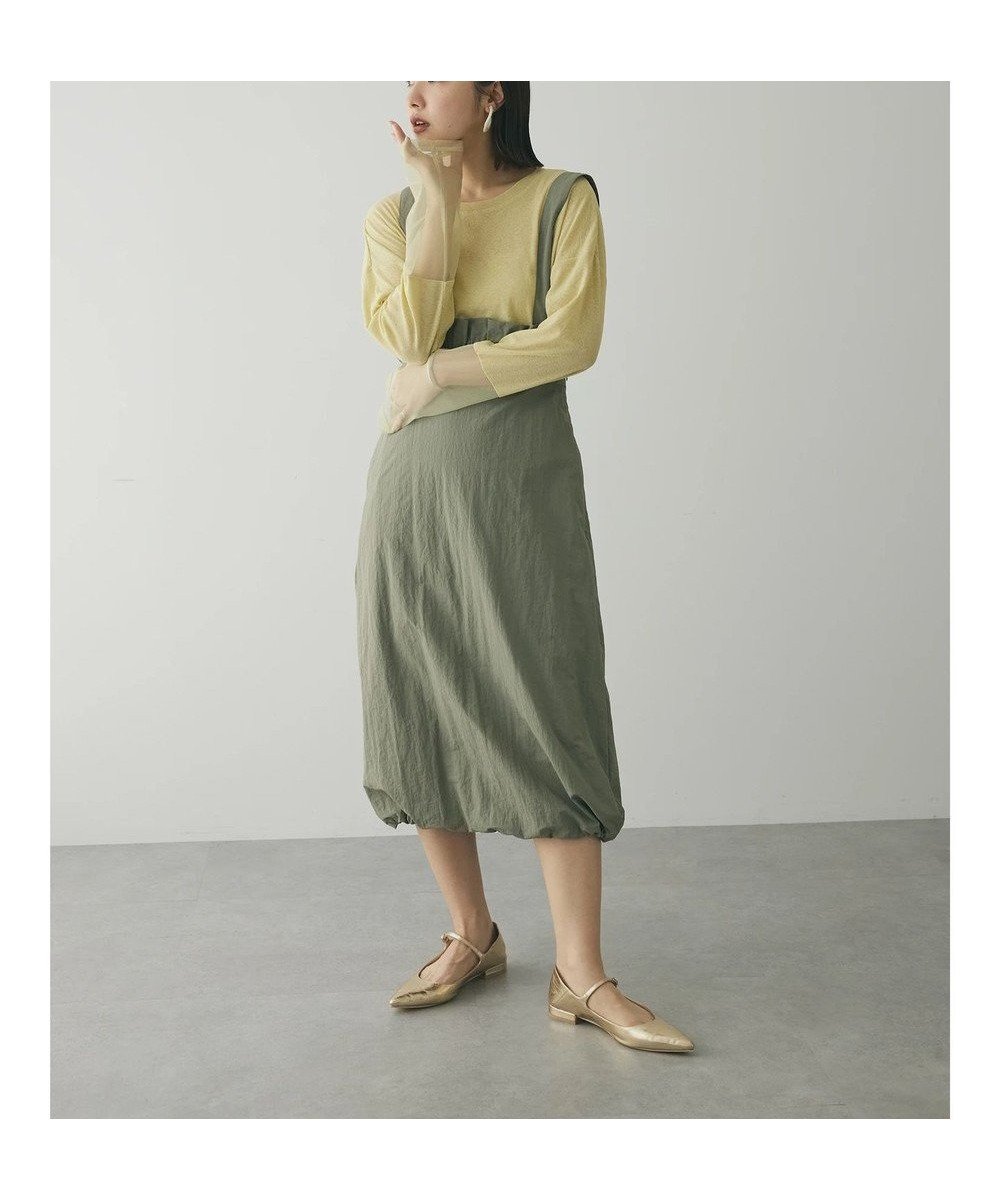 【グリーンパークス/Green Parks】のarmonia. サスペンダー付きスカート インテリア・キッズ・メンズ・レディースファッション・服の通販 founy(ファニー) ファッション Fashion レディースファッション Fashion for Women スカート Skirts 2024年 2024 2024春夏・S/S Spring/Summer 2024 SS24 おすすめ Recommended / Our Picks イタリア Italy カットソー Cut and Sewn Top サスペンダー Suspenders, Braces シンプル Simple, Minimal フリル Frill, Ruffle ポケット Pocket, Pocket Detail 夏 Summer 春 Spring S/S・春夏 SS, Spring/Summer, Warm Season Khaki|ID: prp329100004672272 ipo3291000000034285595