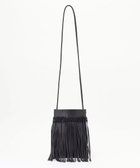 【23区/NIJYUSANKU】のNOMADIS DANCE フリンジ ポシェット 人気、トレンドファッション・服の通販 founy(ファニー) ファッション Fashion レディースファッション Fashion for Women 2024年 2024 2024-2025秋冬・A/W Autumn/Winter 2024–25 AW24–25 冬 Winter / This Winter キャンバス Canvas, Canvas Fabric ショルダー Shoulder, Shoulder Strap シルバー Silver, Metallic Silver シンプル Simple, Minimal ツイスト Tweed, Tweed Fabric フリンジ Fringe, Tassel ポシェット Pochette, Mini Bag A/W・秋冬 Autumn/Winter thumbnail ブラック系|ID: prp329100004672275 ipo3291000000034285602