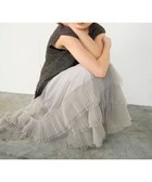 【グレース コンチネンタル/GRACE CONTINENTAL】のボリュームチュールスカート ベージュ|ID: prp329100004672288 ipo3291000000034285647