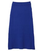 【クラフトスタンダードブティック/CRAFT STANDARD BOUTIQUE】のアンチピリングリブニットスカート Blue|ID: prp329100004672307 ipo3291000000033773245