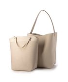 【アンビリオン/UNBILLION】のカシュカシュ cachecache / シュリンクミニマルシェイプバケツバッグL 人気、トレンドファッション・服の通販 founy(ファニー) ファッション Fashion レディースファッション Fashion for Women バッグ Bags インナー Innerwear カラフル Colorful Design ハンド Hand, Handmade バケツ Bucket, Bucket Style ミックス Mix, Mixed Style モチーフ Motif, Design Theme 再入荷 Restock / Back in Stock thumbnail アイボリー|ID: prp329100004672331 ipo3291000000034285779