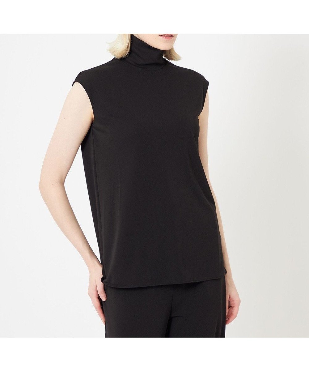 【ベイジ,/BEIGE,】のMELLE / ハイネックトップス インテリア・キッズ・メンズ・レディースファッション・服の通販 founy(ファニー) 　ファッション　Fashion　レディースファッション　Fashion for Women　トップス・カットソー　Cut & Sew Tops　シャツ・ブラウス・オフィスカジュアル　Elegant Blouses & Button-Ups　ロングTシャツ・Tシャツ　Longline T-Shirts & Tees　カットソー・ベーシックTシャツ　Cut-and-Sewn Tops / Stretch Tees & Basics　おすすめ　Recommended / Our Picks　とろみ　Fluid, Flowy Fabric　インナー　Innerwear　カットソー　Cut and Sewn Top　ジャケット　Jacket, Outerwear　ドレープ　Drape, Draping Fabric　バランス　Balance, Style Balance　ボトム　Bottoms, Lower Wear　ワイド　Wide, Wide Fit　人気　Popular, Best Seller　ビジネス 仕事 通勤　Business / Work / Commuting　夏　Summer　定番　Standard, Basic Item　春　Spring　S/S・春夏　SS, Spring/Summer, Warm Season　Black|ID: prp329100004672336 ipo3291000000034285818