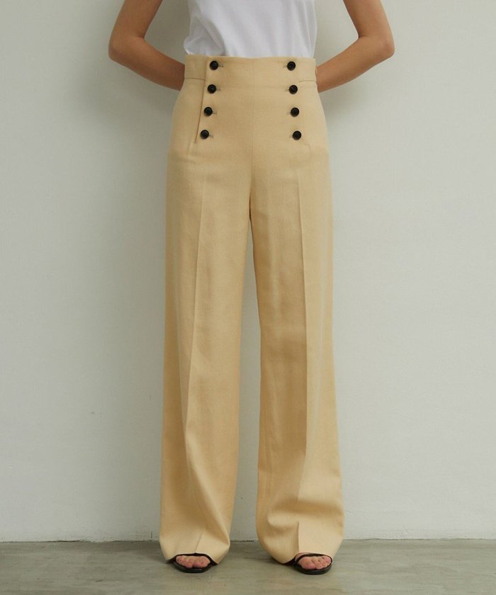 【ベイジ,/BEIGE,】のMARC / マリンパンツ インテリア・キッズ・メンズ・レディースファッション・服の通販 founy(ファニー) https://founy.com/ ファッション Fashion レディースファッション Fashion for Women パンツ Pants & Trousers おすすめ Recommended / Our Picks カットソー Cut and Sewn Top ジャケット Jacket, Outerwear ストレート Straight, Straight Cut マニッシュ Mannish, Boyish ワイド Wide, Wide Fit ビジネス 仕事 通勤 Business / Work / Commuting 夏 Summer 春 Spring S/S・春夏 SS, Spring/Summer, Warm Season 無地 Plain, Solid Color |ID: prp329100004672341 ipo3291000000033773389