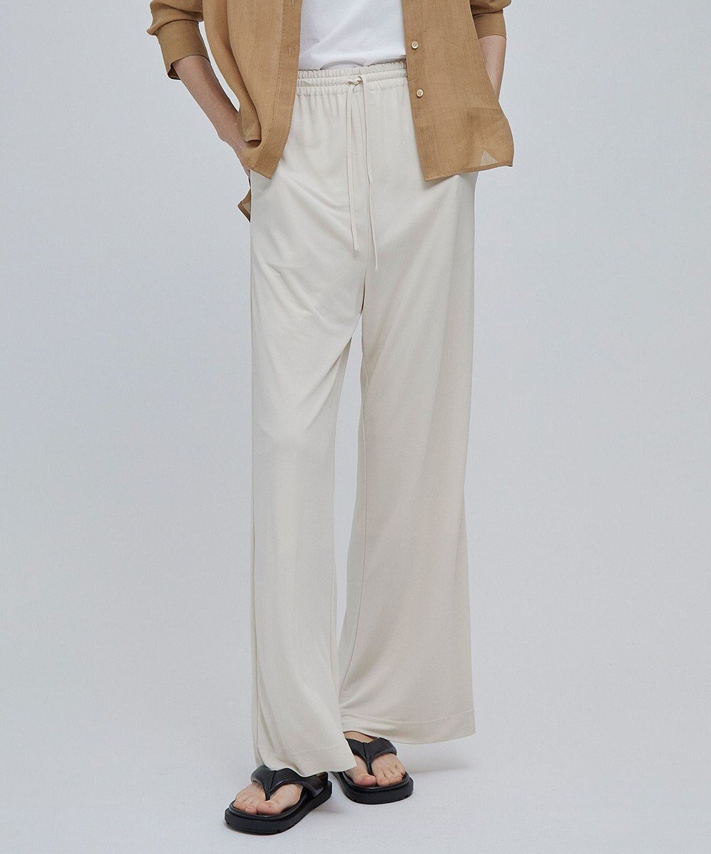 【ベイジ,/BEIGE,】のMELLE / イージーパンツ インテリア・キッズ・メンズ・レディースファッション・服の通販 founy(ファニー) 　ファッション　Fashion　レディースファッション　Fashion for Women　パンツ　Pants & Trousers　スタイリッシュ　Stylish, Fashionable　セットアップ　Set-Up, Coordinated Outfit　ドレープ　Drape, Draping Fabric　ペチコート　Petticoat, Underskirt　リラックス　Relax, Relaxed Fit　ワイド　Wide, Wide Fit　ビジネス 仕事 通勤　Business / Work / Commuting　夏　Summer　定番　Standard, Basic Item　春　Spring　S/S・春夏　SS, Spring/Summer, Warm Season　Ecru|ID: prp329100004672345 ipo3291000000034285856