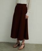 【ベイジ,/BEIGE,】の【CLUEL 5月号掲載】 BERNARD / フレアスカート Burgundy|ID: prp329100004672347 ipo3291000000034285863
