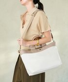【トプカピ/TOPKAPI】の【人気色が限定復活!】【Breath TOPKAPI】RIPPLE リプル A4 トート バッグ L(ショルダー付き) アイボリー|ID: prp329100004672353 ipo3291000000036004512