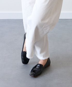 【インター ショシュール/INTER-CHAUSSURES】の【FABIO RUSCONI】スクエアトウサケットフラットローファー 人気、トレンドファッション・服の通販 founy(ファニー) ファッション Fashion レディースファッション Fashion for Women イタリア Italy コレクション Collection, Seasonal Line シューズ Shoes, Footwear シンプル Simple, Minimal スクエア Square, Square Shape ドレス Dress, One-Piece ビジネス 仕事 通勤 Business / Work / Commuting |ID:prp329100004672407
