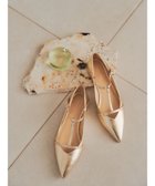 【イェッカ ヴェッカ/YECCA VECCA】のメリージェーンTストラップパンプス Gold|ID: prp329100004672409 ipo3291000000034556762