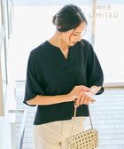 【ベイジ,/BEIGE,】の【好評につき追加生産決定!・ WEB限定】ANDRE / ブラウス Navy|ID: prp329100004672412 ipo3291000000034286919