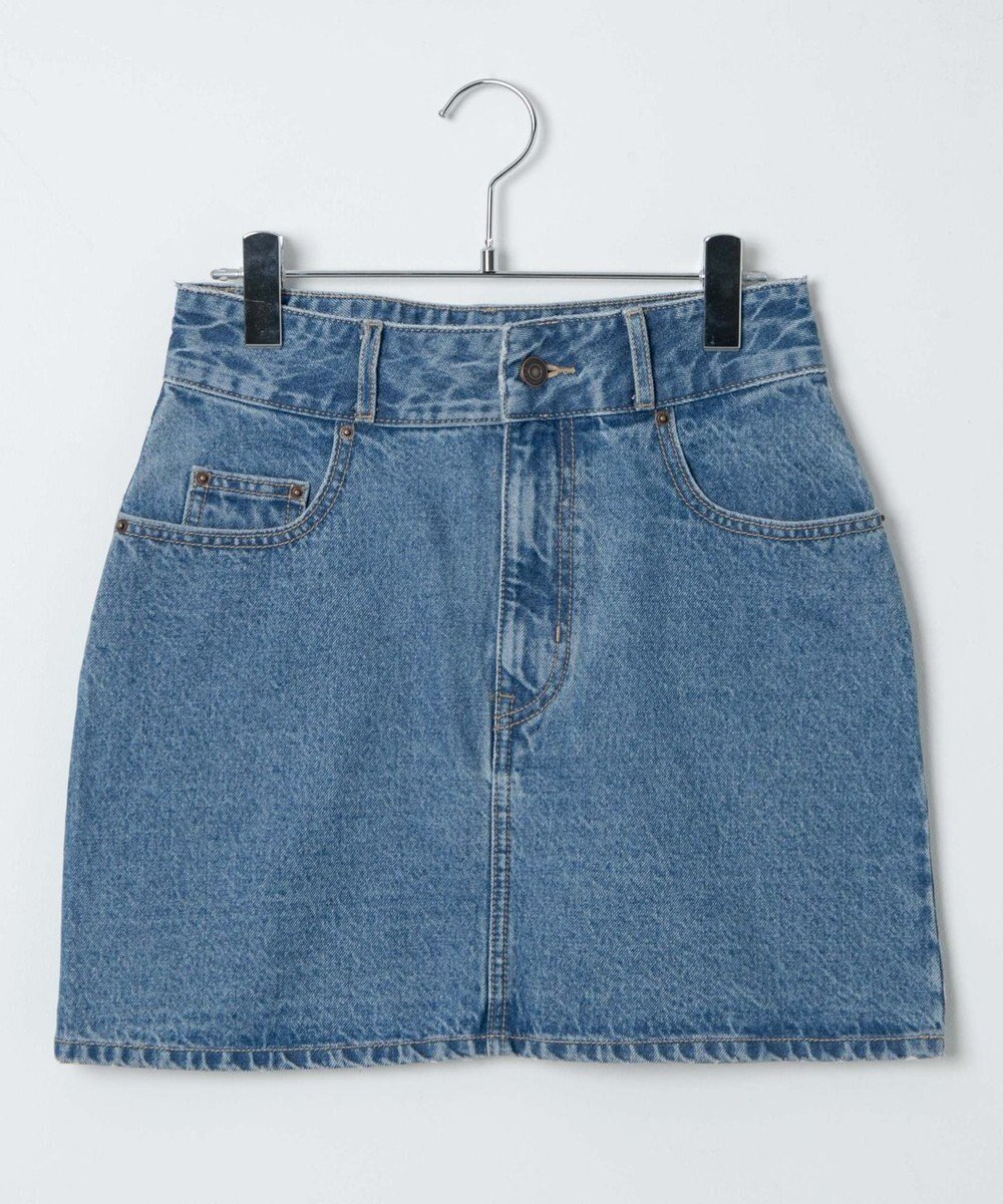 【ウィゴー/WEGO】の台形デニムミニスカート インテリア・キッズ・メンズ・レディースファッション・服の通販 founy(ファニー) ファッション Fashion レディースファッション Fashion for Women スカート Skirts デニムスカート・カジュアルスカート Denim Skirts ミニスカート Mini Skirts おすすめ Recommended / Our Picks ガーリー Girly, Feminine Style シンプル Simple, Minimal スウェット / スエット Sweatshirt, Sweatwear スマホ Smartphone, Mobile Device デニム Denim, Jeans Material フィット Fit, Slim Fit ミニスカート Mini Skirt, Short Skirt 台形 A-Line, Trapezoid Shape 夏 Summer 春 Spring S/S・春夏 SS, Spring/Summer, Warm Season デニム中濃色|ID: prp329100004672474 ipo3291000000034233633