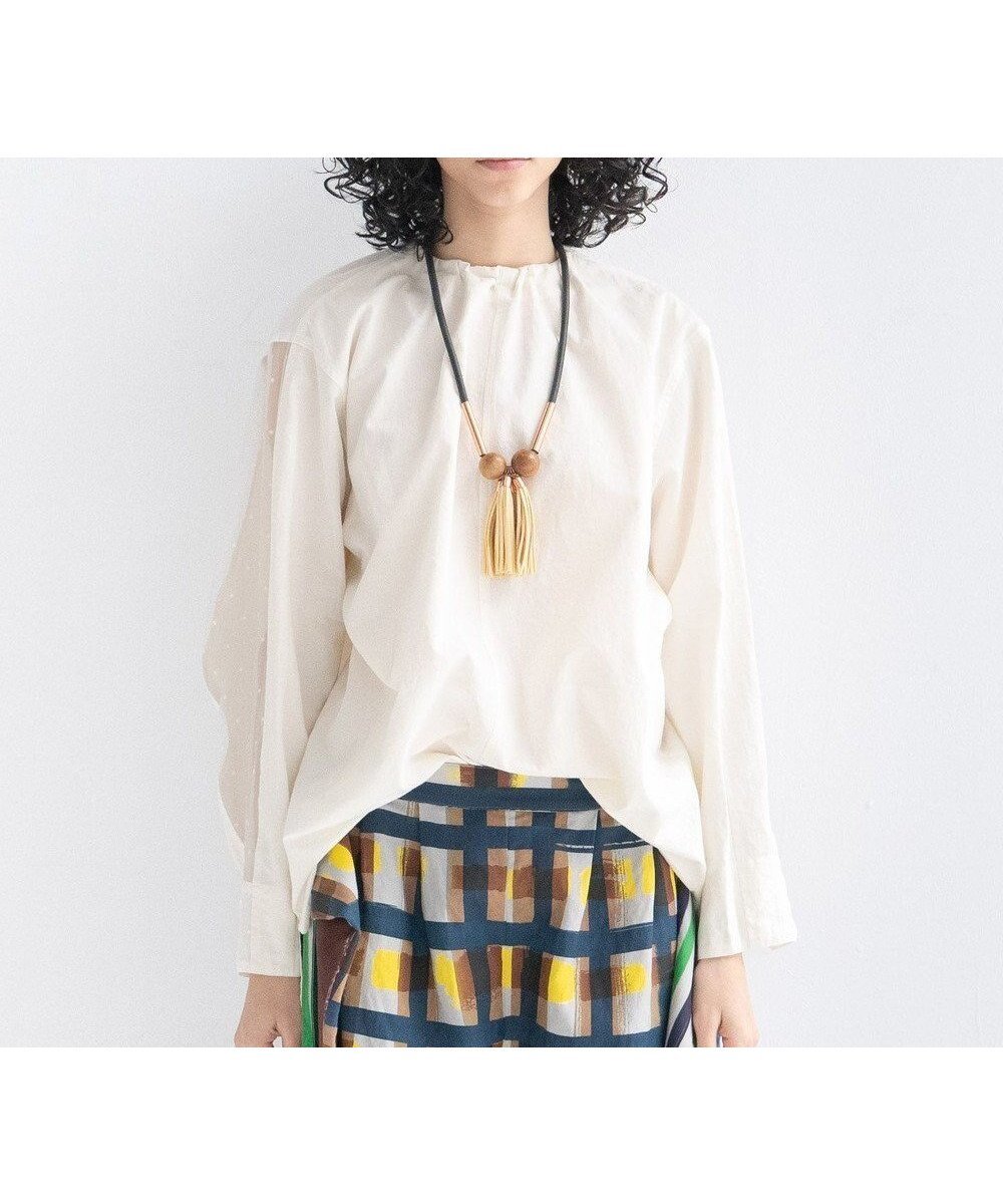 【コキュウ/COQ】の【洗濯機可/コットン】SHEER DOTS シャツ インテリア・キッズ・メンズ・レディースファッション・服の通販 founy(ファニー) 　ファッション　Fashion　レディースファッション　Fashion for Women　トップス・カットソー　Cut & Sew Tops　シャツ・ブラウス・オフィスカジュアル　Elegant Blouses & Button-Ups　春　Spring　コレクション　Collection, Seasonal Line　ジャカード／ジャガード　Jacquard, Woven Pattern　ドット　Polka Dot, Dot Pattern　定番　Standard, Basic Item　バランス　Balance, Style Balance　フォルム　Silhouette, Form　ベーシック　Basic, Essential　ボトム　Bottoms, Lower Wear　ミックス　Mix, Mixed Style　リボン　Ribbon, Bow　S/S・春夏　SS, Spring/Summer, Warm Season　犬　Dog　夏　Summer　2024年　2024　2024春夏・S/S　Spring/Summer 2024 SS24　ホワイト|ID: prp329100004672481 ipo3291000000033773899