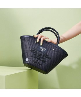 【アクセソワドゥマドモワゼルジャップ/A.D.M.J】のパーリヤシンテティカバンブートートS 人気、トレンドファッション・服の通販 founy(ファニー) ファッション Fashion レディースファッション Fashion for Women バッグ Bags イタリア Italy エレガント 上品 Elegant ガラス Glass, Glassware 巾着 Drawstring Bag, Kinchaku バンブー Bamboo, Bamboo Material ポケット Pocket, Pocket Detail |ID:prp329100004672487