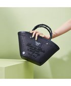 【アクセソワドゥマドモワゼルジャップ/A.D.M.J】のパーリヤシンテティカバンブートートS 人気、トレンドファッション・服の通販 founy(ファニー) ファッション Fashion レディースファッション Fashion for Women バッグ Bags イタリア Italy エレガント 上品 Elegant ガラス Glass, Glassware 巾着 Drawstring Bag, Kinchaku バンブー Bamboo, Bamboo Material ポケット Pocket, Pocket Detail thumbnail ブラック|ID: prp329100004672487 ipo3291000000034287271