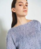 【グレース コンチネンタル/GRACE CONTINENTAL】のラメフリンジカットトップ グレー|ID: prp329100004672492 ipo3291000000033773931