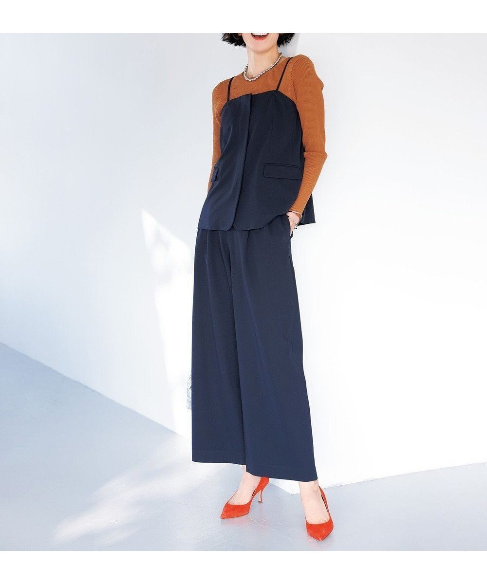 【アンフィーロ 自由区/UNFILO】の【洗える/ストレッチ】イージーチノ ワイドパンツ 人気、トレンドファッション・服の通販 founy(ファニー) 　ファッション　Fashion　レディースファッション　Fashion for Women　パンツ　Pants & Trousers　春　Spring　洗える　Machine Washable　スウェット / スエット　Sweatshirt, Sweatwear　ストレッチ　Stretch, Stretchy Fabric　リラックス　Relax, Relaxed Fit　ワイド　Wide, Wide Fit　S/S・春夏　SS, Spring/Summer, Warm Season　夏　Summer　 other-1|ID: prp329100004672514 ipo3291000000033774007