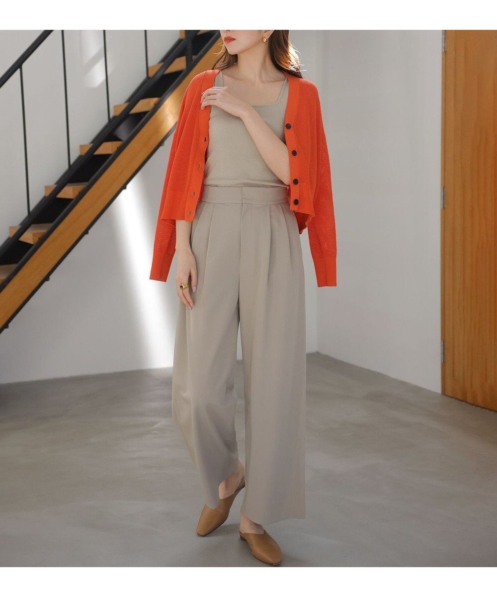 【アンフィーロ 自由区/UNFILO】の【洗える/ストレッチ】イージーチノ ワイドパンツ インテリア・キッズ・メンズ・レディースファッション・服の通販 founy(ファニー) ファッション Fashion レディースファッション Fashion for Women パンツ Pants & Trousers 春 Spring 洗える Machine Washable スウェット / スエット Sweatshirt, Sweatwear ストレッチ Stretch, Stretchy Fabric リラックス Relax, Relaxed Fit ワイド Wide, Wide Fit S/S・春夏 SS, Spring/Summer, Warm Season 夏 Summer ベージュ|ID: prp329100004672514 ipo3291000000034191507