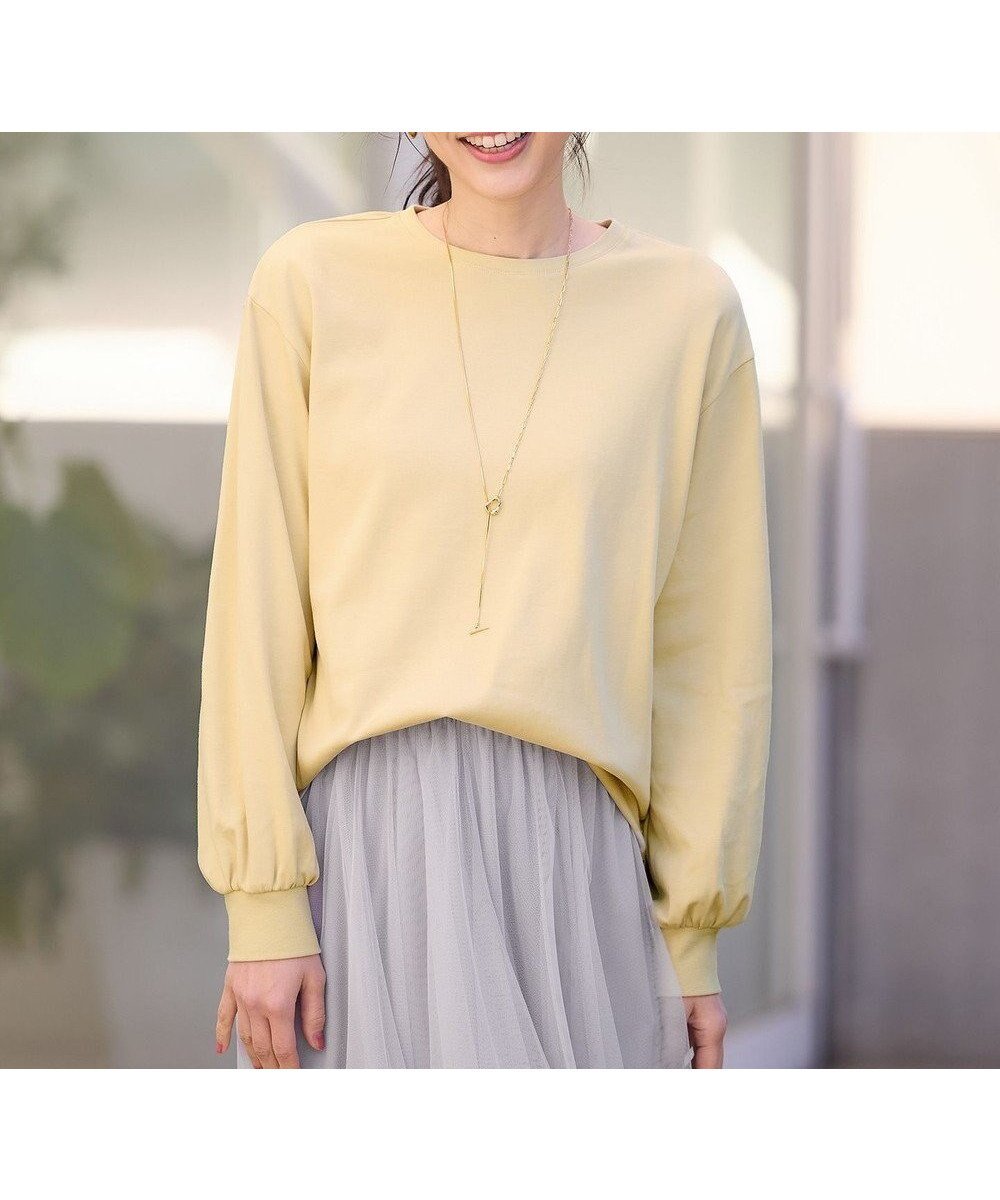【エニー/ANY】のビューティベーシックロングTシャツ インテリア・キッズ・メンズ・レディースファッション・服の通販 founy(ファニー) ファッション Fashion レディースファッション Fashion for Women トップス・カットソー Cut & Sew Tops シャツ・ブラウス・オフィスカジュアル Elegant Blouses & Button-Ups ロングTシャツ・Tシャツ Longline T-Shirts & Tees カットソー・ベーシックTシャツ Cut-and-Sewn Tops / Stretch Tees & Basics おすすめ Recommended / Our Picks インナー Innerwear カットソー Cut and Sewn Top シンプル Simple, Minimal スリーブ Sleeve, Long Sleeve / Short Sleeve ベーシック Basic, Essential リラックス Relax, Relaxed Fit ロング Long, Long-Length 人気 Popular, Best Seller 夏 Summer 定番 Standard, Basic Item 春 Spring S/S・春夏 SS, Spring/Summer, Warm Season イエロー|ID: prp329100004672534 ipo3291000000034411217