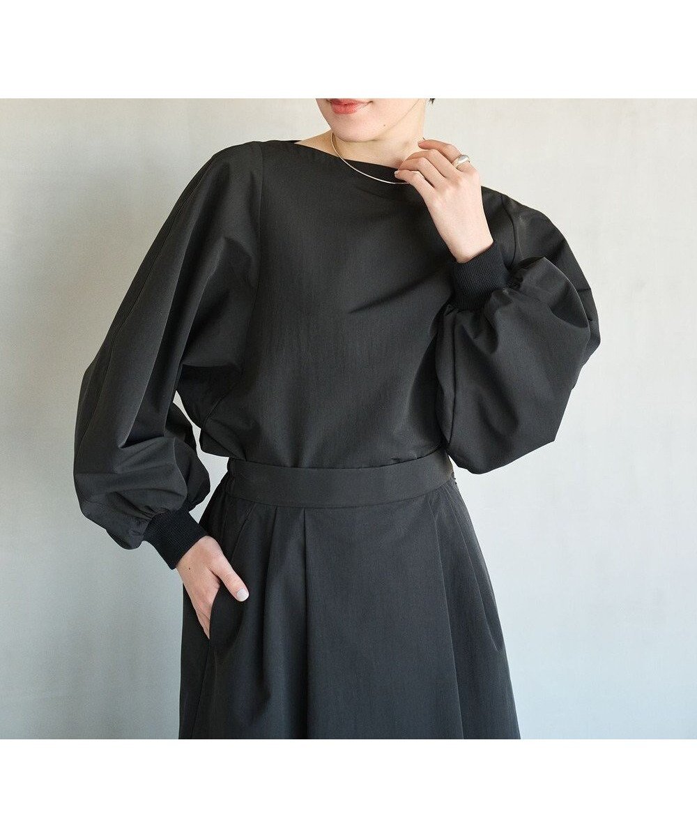 【ハッシュニュアンス/#Newans】の【撥水】ボートネックリラクシーシャツ インテリア・キッズ・メンズ・レディースファッション・服の通販 founy(ファニー) ファッション Fashion レディースファッション Fashion for Women トップス・カットソー Cut & Sew Tops シャツ・ブラウス・オフィスカジュアル Elegant Blouses & Button-Ups エレガント 上品 Elegant シンプル Simple, Minimal ヴィンテージ Vintage Style 夏 Summer 春 Spring S/S・春夏 SS, Spring/Summer, Warm Season ブラック|ID: prp329100004672595 ipo3291000000034649068